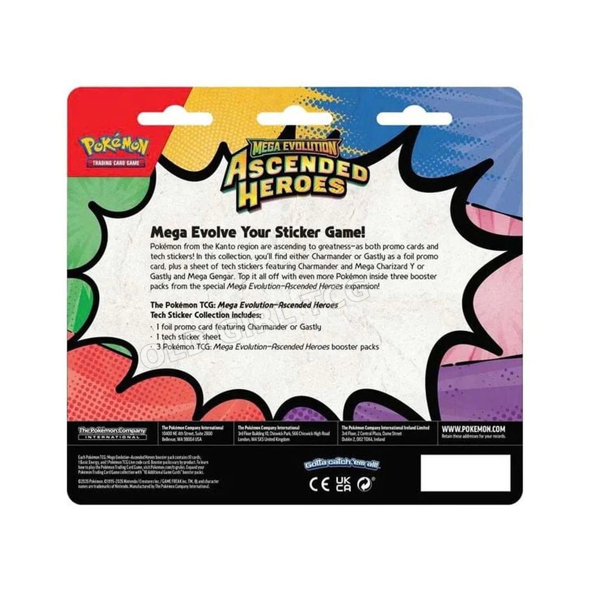 Ascended Heroes Tech Sticker Collection - Charmander