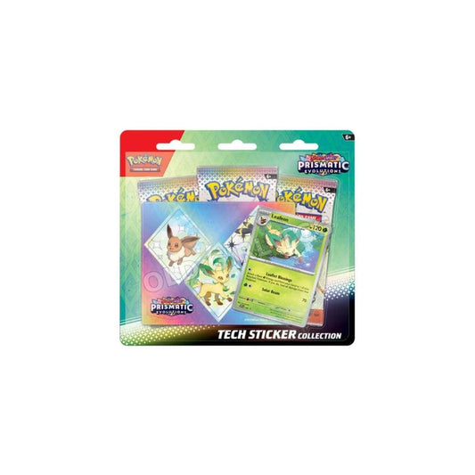 Prismatic Evolutions Scarlet & Violet - Tech Sticker Collection Leafeon