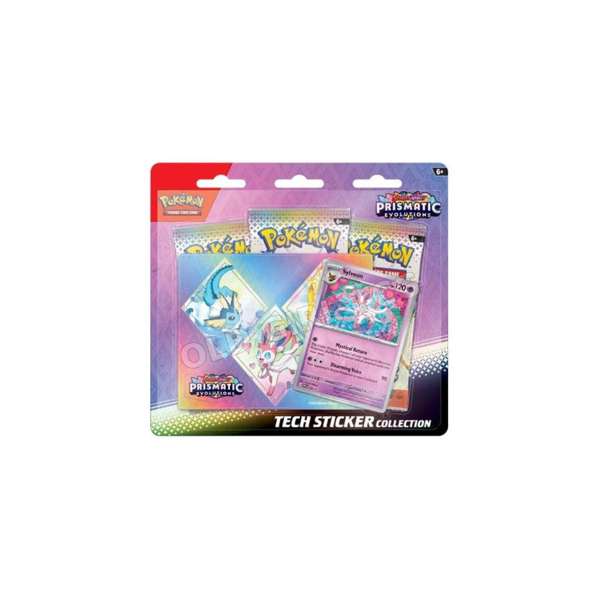 Prismatic Evolutions Scarlet & Violet - Tech Sticker Collection Sylveon