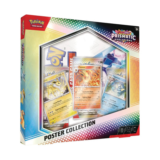 Prismatic Evolutions Scarlet & Violet Poster Collection